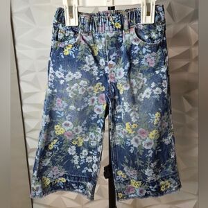 AGL Kids Floral Blue Jeans